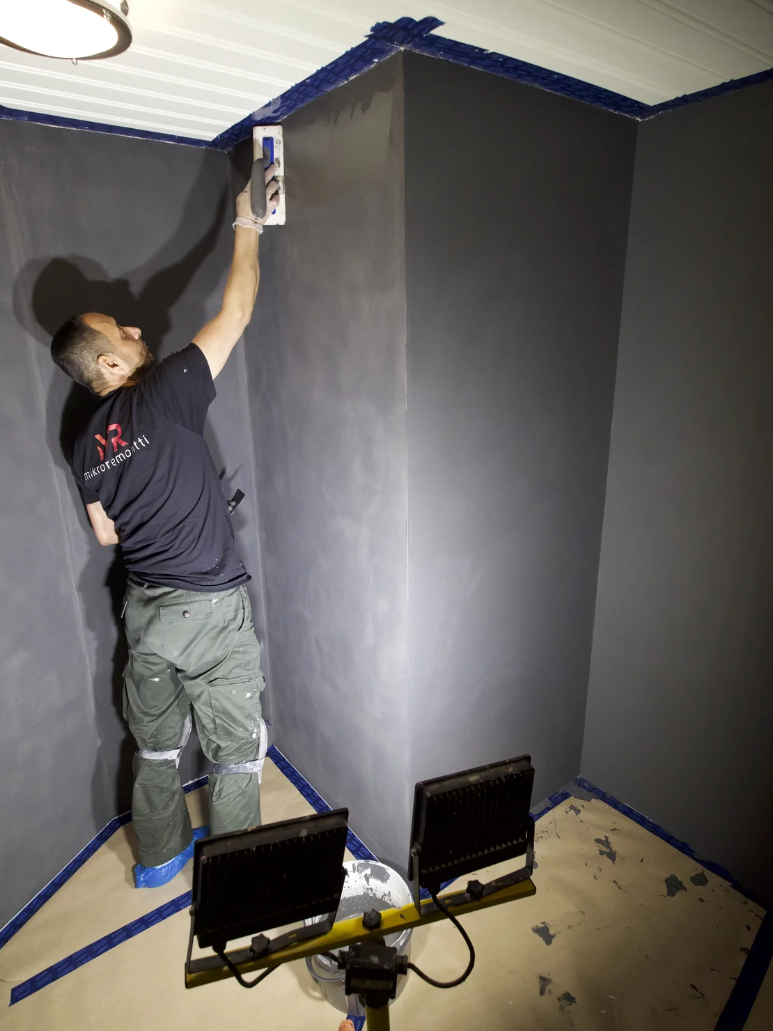 Mikrosementin asennus